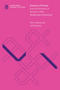 Enlarge image Cover: Features of Person - MIT Press