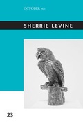 Cover: Sherrie Levine - MIT Press