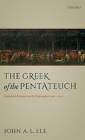 Cover: The Greek of the Pentateuch - Oxford University Press