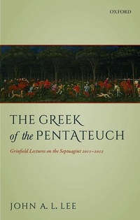 Abbildung von: The Greek of the Pentateuch - Oxford University Press