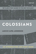 Cover: Colossians: An Introduction and Study Guide - T.& T.Clark Ltd