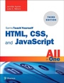 Cover: HTML, CSS, and JavaScript All in One - Pearson Education (US)
