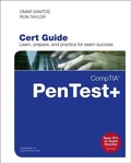Cover: CompTIA PenTest+ PT0-001 Cert Guide - Pearson It Certification