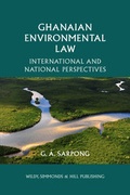 Abbildung von: Ghanaian Environmental Law: International and National Perspectives - Wildy, Simmonds and Hill Publishing