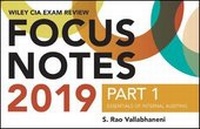 Abbildung von: Wiley CIA Exam Review 2019 Focus Notes, Part 1 - Wiley