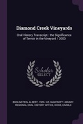 Cover: Diamond Creek Vineyards - Palala Press