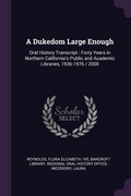 Cover: A Dukedom Large Enough - Palala Press