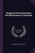 Cover: Numerical Data Concerning the Effectiveness of Antennas - Palala Press