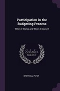 Cover: Participation in the Budgeting Process - Palala Press