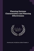 Cover: Planning Systems Characteristics and Planning Effectiveness - Palala Press