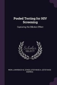Enlarge image Cover: Pooled Testing for HIV Screening - Palala Press