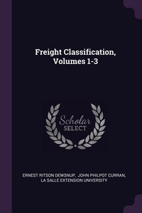 Enlarge image Cover: Freight Classification, Volumes 1-3 - Palala Press