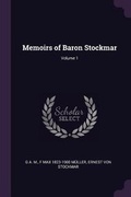 Cover: Memoirs of Baron Stockmar; Volume 1 - Palala Press