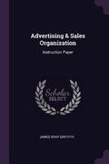 Cover: Advertising & Sales Organization - Palala Press