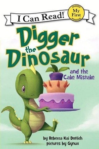 Enlarge image Cover: Digger the Dinosaur and the Cake Mistake - HarperCollins