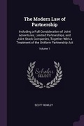 Cover: The Modern Law of Partnership - Palala Press