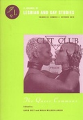 Cover: The Queer Commons - Duke University Press