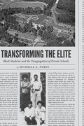Cover: Transforming the Elite - The University of North Carolina Press
