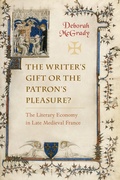 Cover: The Writer's Gift or the Patron's Pleasure? - University of Toronto Press