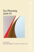 Cover: Tax Planning 2018/19 - Bloomsbury Professional