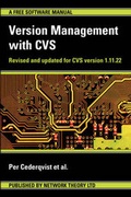 Cover: Version Management with CVS - Network Theory Limited