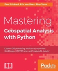 Cover: Mastering Geospatial Analysis with Python - Packt Publishing
