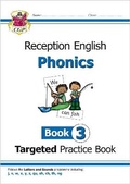 Cover: Reception English Phonics Targeted Practice Book - Book 3 - Coordination Group Publications Ltd (CGP)