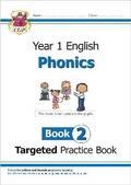 Cover: KS1 English Year 1 Phonics Targeted Practice Book - Book 2 - Coordination Group Publications Ltd (CGP)