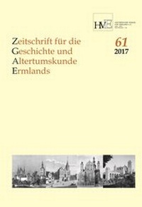 Abbildung von: Zeitschrift für die Geschichte und Altertumskunde Ermlands, Band 61-2017 - Aschendorff
