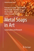 Cover: Metal Soaps in Art - Springer