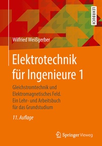 Abbildung von: Elektrotechnik für Ingenieure 1 - Springer Vieweg