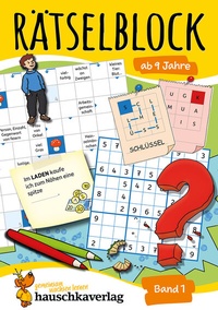 Abbildung von: Rätselblock ab 9 Jahre - Band 1 - Hauschka Verlag