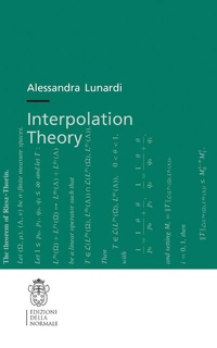 Abbildung von: Interpolation Theory - Edizioni Della Normale