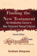 Cover: Finding the New Testament - Saiacs Press