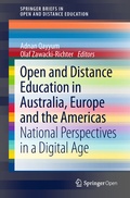 Cover: Open and Distance Education in Australia, Europe and the Americas - Springer