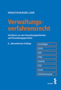 Abbildung von: Verwaltungsverfahrensrecht - Facultas