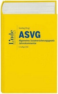 Abbildung von: ASVG | Allgemeines Sozialversicherungsgesetz 2018 - Linde