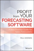 Cover: Profit From Your Forecasting Software - Wiley