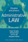 Cover: Douglas and Jones's Administrative Law - Federation Press