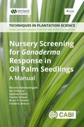 Cover: Nursery Screening for Ganoderma Response in Oil Palm Seedlings - CABI Publishing