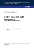 Bild: Bail-in oder Bail-out? - Tectum Wissenschaftsverlag