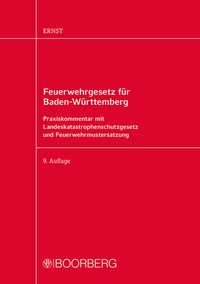 Abbildung von: Feuerwehrgesetz für Baden-Württemberg - Boorberg