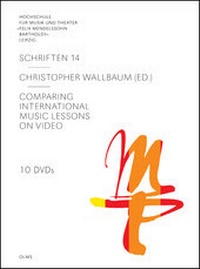 Enlarge image Cover: Comparing International Music Lessons on Video - Georg Olms Verlag