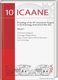 Cover: ICAANE Wien Proceedings 2016, Vol. 1 - Harrassowitz Verlag