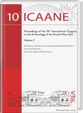 Cover: ICAANE Wien Proceedings 2016, Vol. 2 - Harrassowitz Verlag