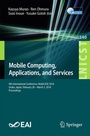 Cover: Mobile Computing, Applications, and Services - Springer