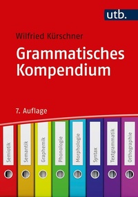 Abbildung von: Grammatisches Kompendium - UTB