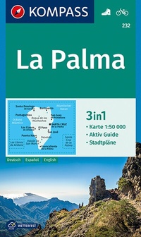 Abbildung von: KOMPASS Wanderkarte 232 La Palma 1:50.000 - KOMPASS-Karten