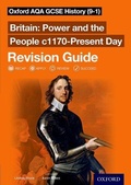 Cover: Oxford AQA GCSE History (9-1): Britain: Power and the People c1170-Present Day Revision Guide - Oxford University Press