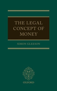 Enlarge image Cover: The Legal Concept of Money - Oxford University Press